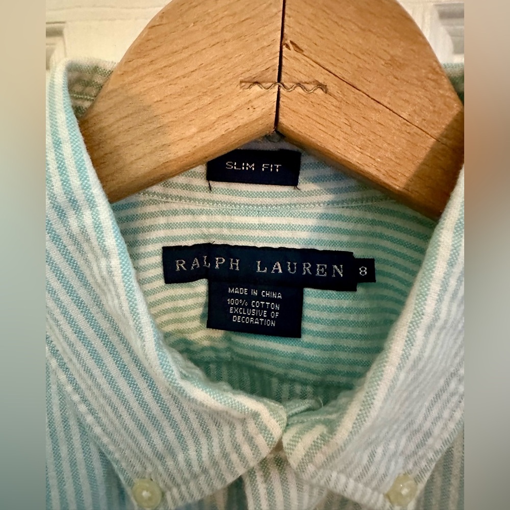 Polo by Ralph Lauren Striped Button-Down Shirt - Picture 3 of 5